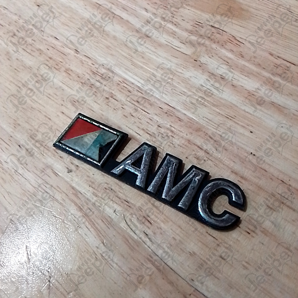 Occasion : Emblème logo "AMC" pour Jeep WSJ, SWSJ, CJ7, CJ8