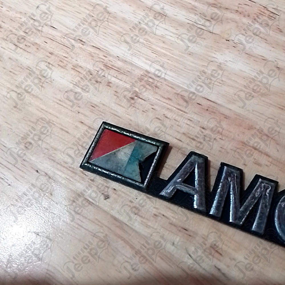 Occasion : Emblème logo "AMC" pour Jeep WSJ, SWSJ, CJ7, CJ8