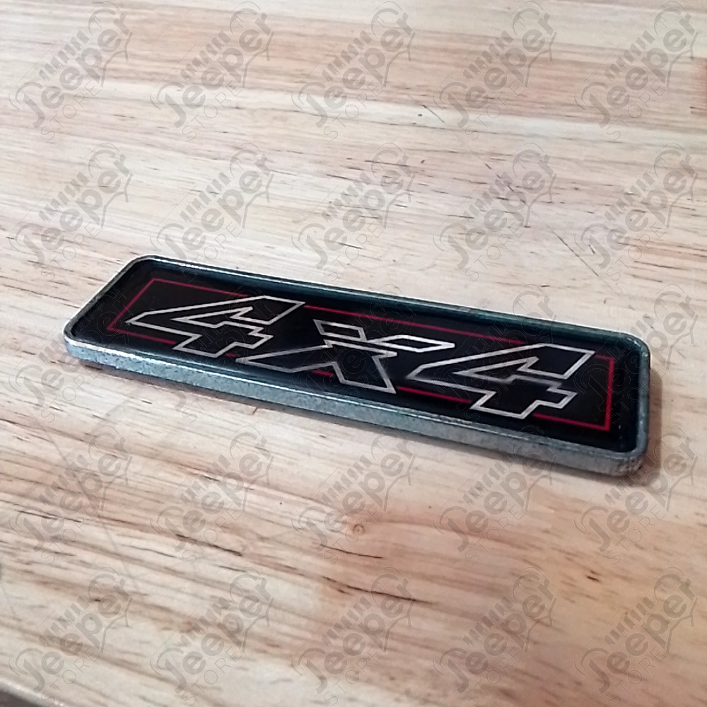 Occasion : Emblème logo "4x4" pour Jeep XJ, ZJ, ZG
