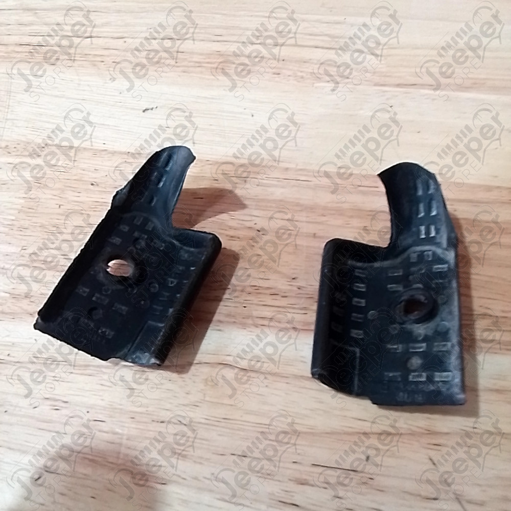 Occasion : Kit de 2 joints de porte (conducteur + passager avant) pour capote souple pour Jeep Wrangler TJ