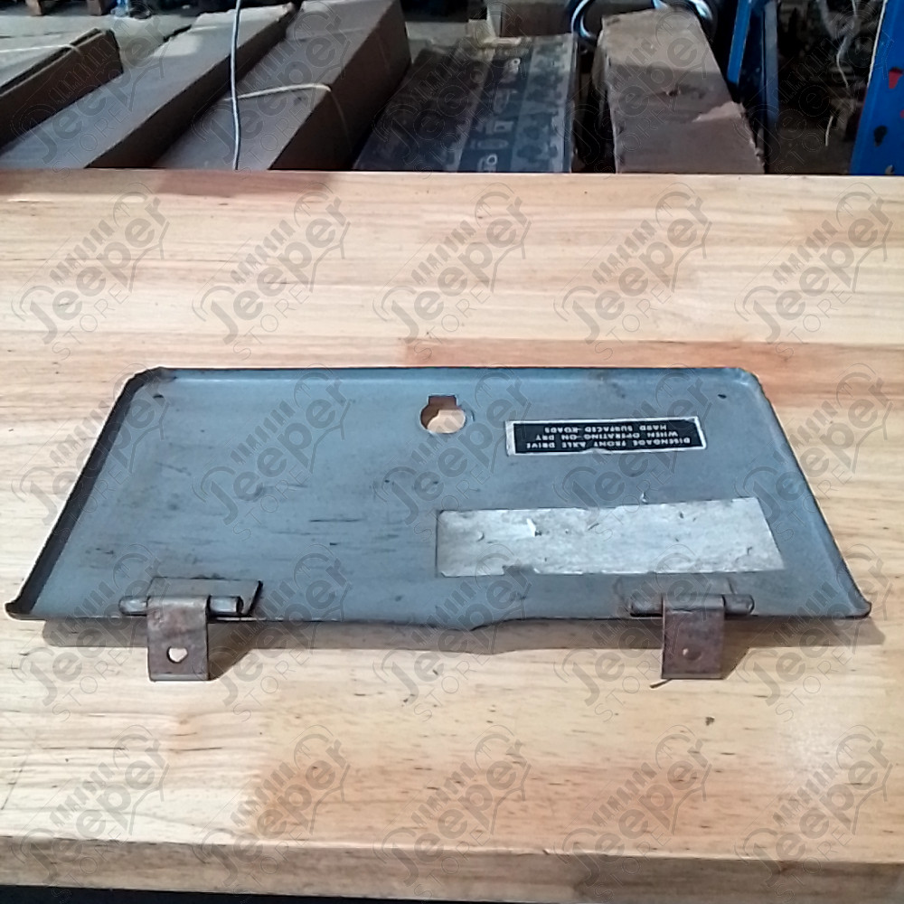 Occasion : Porte de boîte à gants grise pour Jeep CJ5, CJ6, CJ7, CJ8