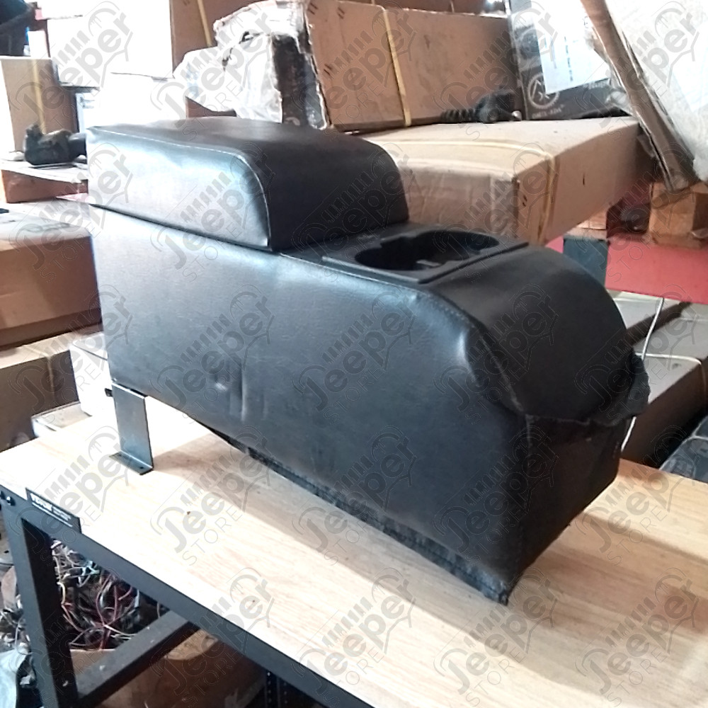 Occasion : Console centrale en simili cuir noir pour Jeep CJ7, CJ8, YJ