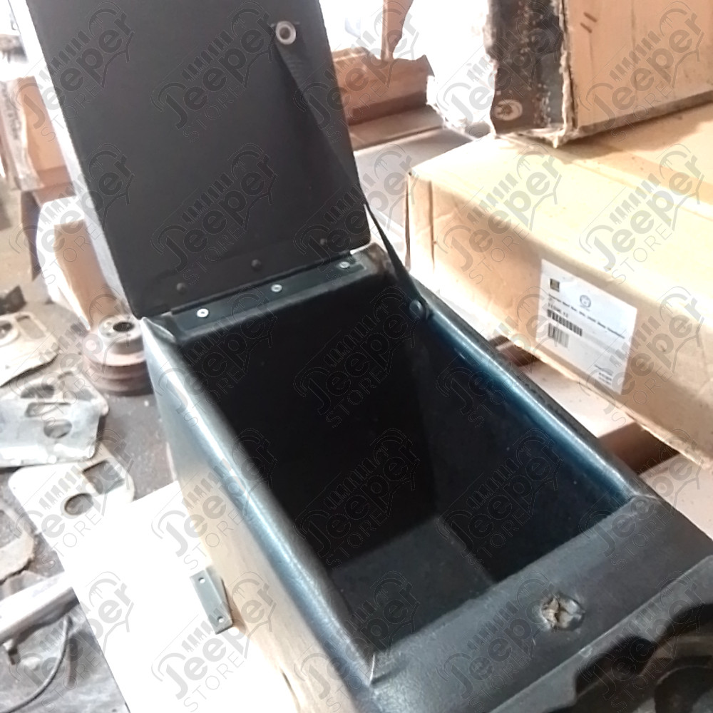 Occasion : Console centrale en simili cuir noir pour Jeep CJ7, CJ8, YJ
