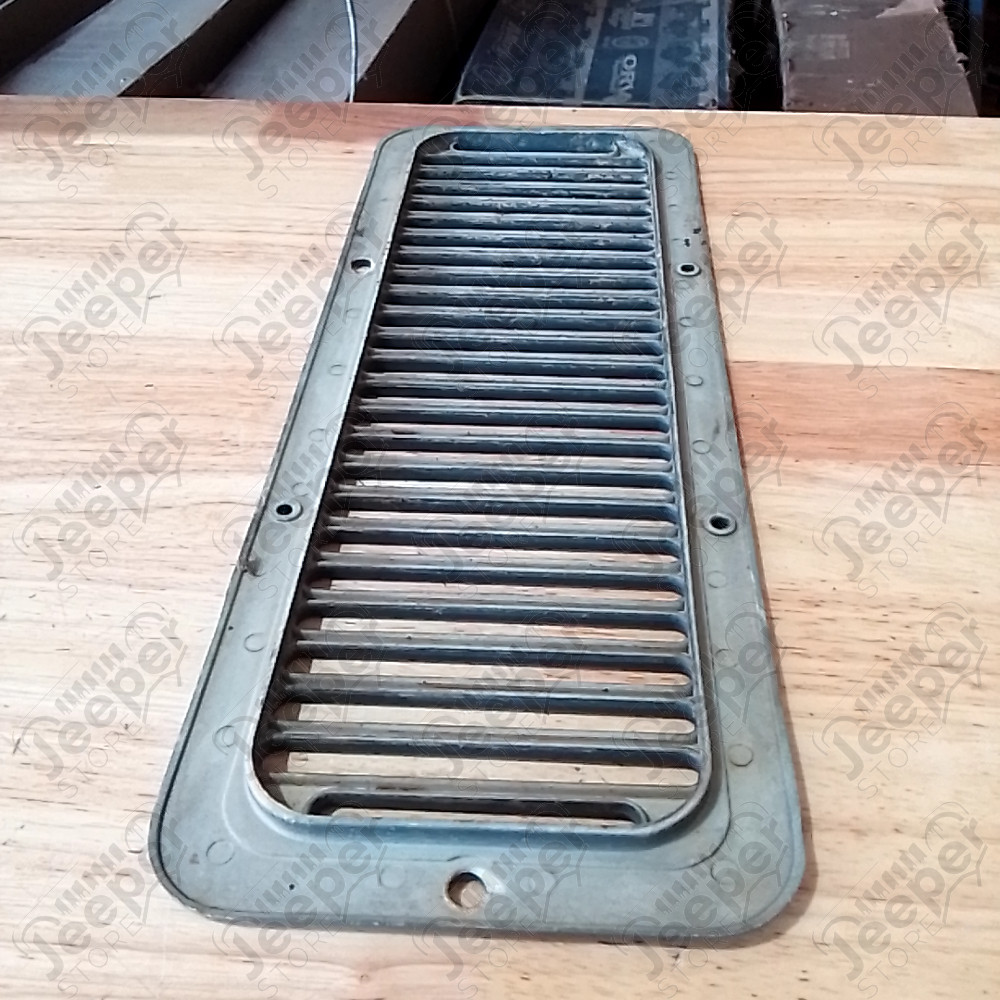 Occasion : Grille d'aération en plastique pour capot moteur bleu pour Jeep Wrangler YJ