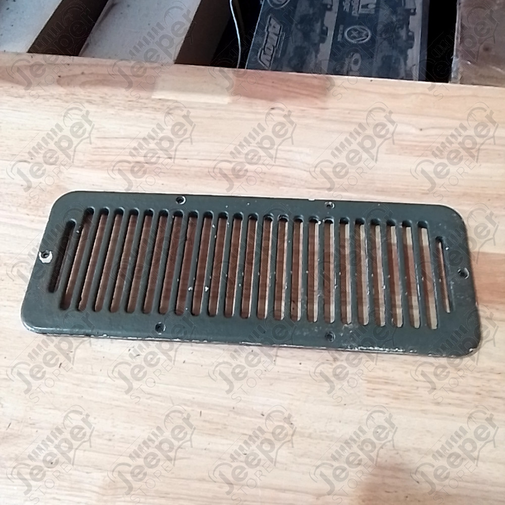 Occasion : Grille d'aération en plastique pour capot moteur gris pour Jeep Wrangler YJ