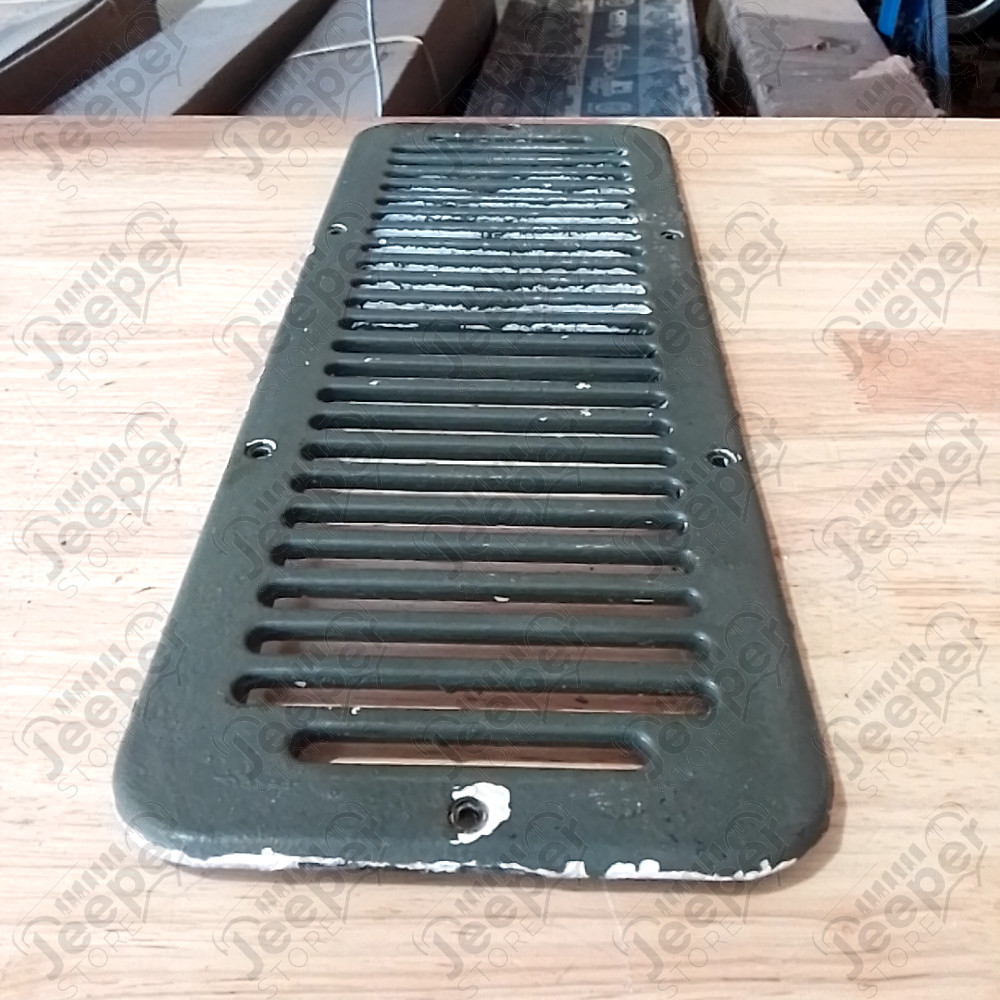 Occasion : Grille d'aération en plastique pour capot moteur gris pour Jeep Wrangler YJ