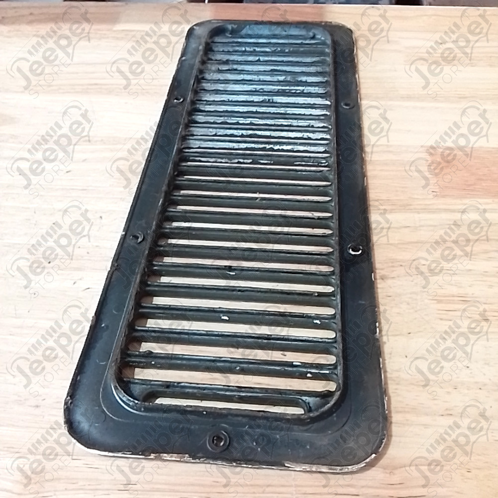 Occasion : Grille d'aération en plastique pour capot moteur gris pour Jeep Wrangler YJ