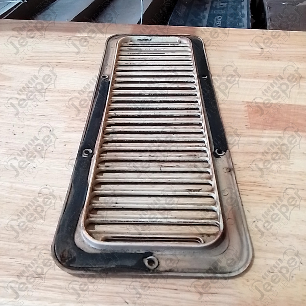 Occasion : Grille d'aération en plastique pour capot moteur bordeau pour Jeep Wrangler YJ
