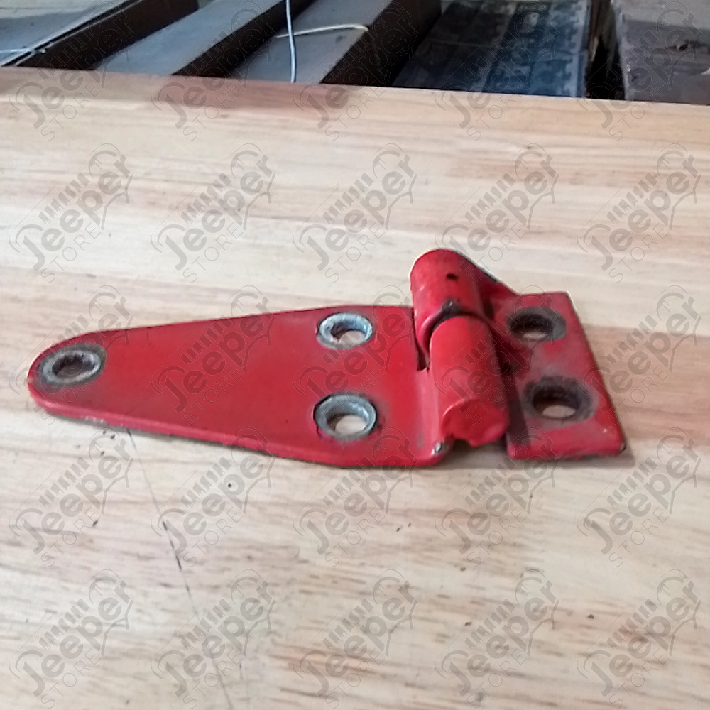 Occasion : Charnière de porte gauche rouge pour Jeep CJ7, YJ