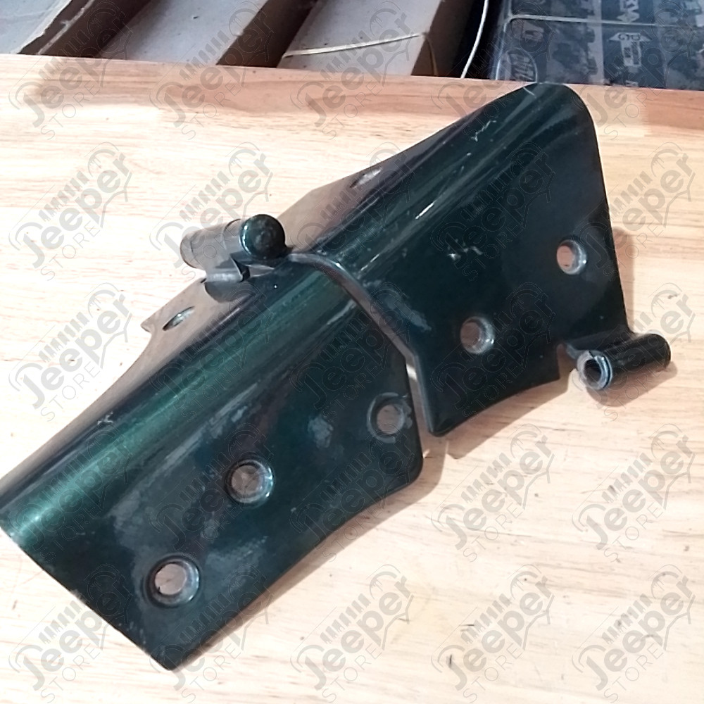Occasion : Lot de 2 charnières de baie de pare brise vert foncé pour Jeep Wrangler TJ