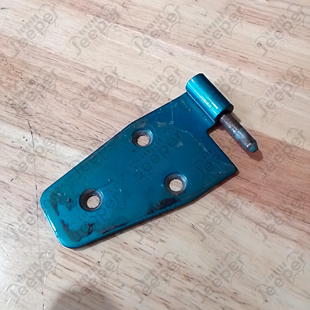 Occasion : Charnière de porte droite bleu pour Jeep CJ7, CJ8, YJ