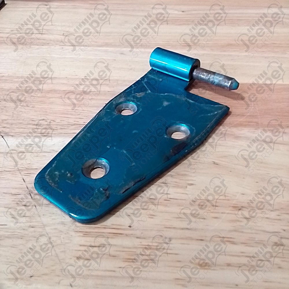 Occasion : Charnière de porte droite bleu pour Jeep CJ7, CJ8, YJ