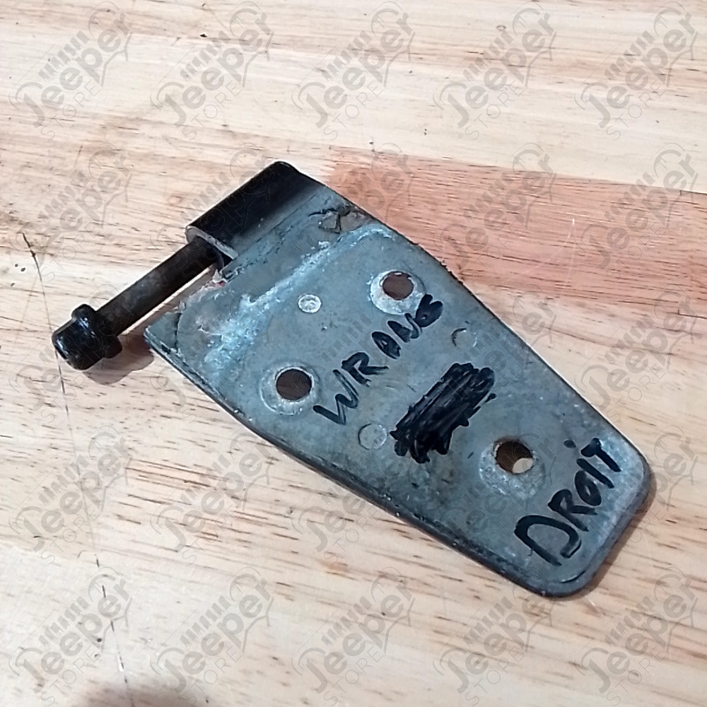 Occasion : Charnière de porte droite noire pour Jeep CJ7, CJ8, YJ