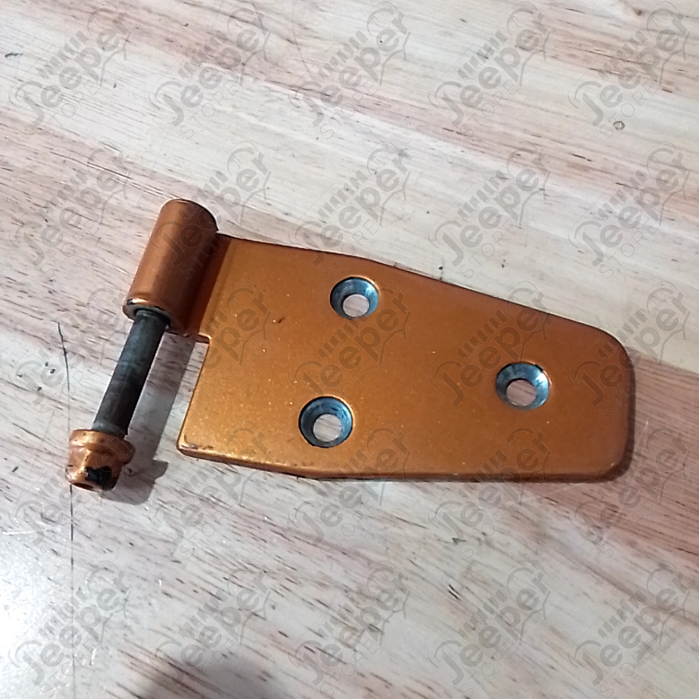 Occasion : Charnière de porte gauche orange pour Jeep CJ7, CJ8, YJ