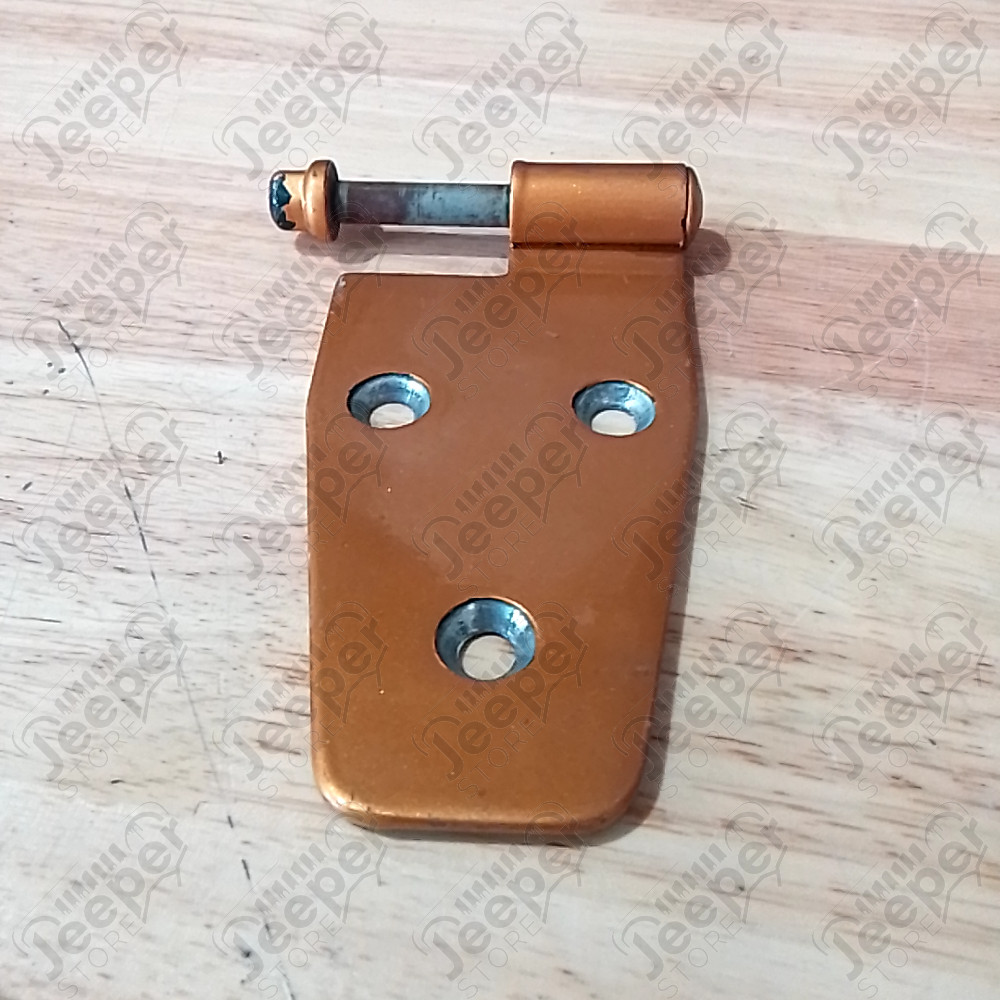 Occasion : Charnière de porte gauche orange pour Jeep CJ7, CJ8, YJ