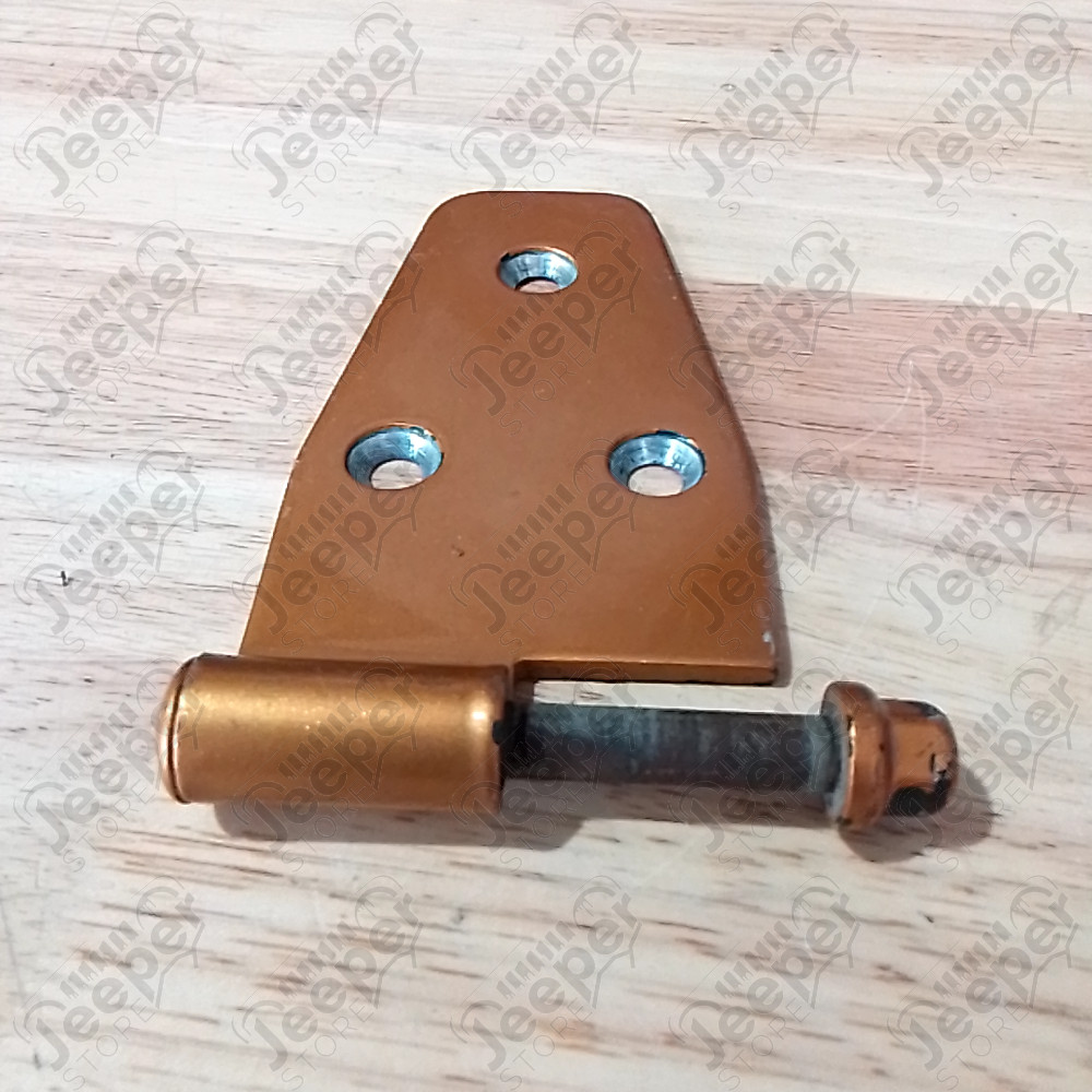 Occasion : Charnière de porte gauche orange pour Jeep CJ7, CJ8, YJ