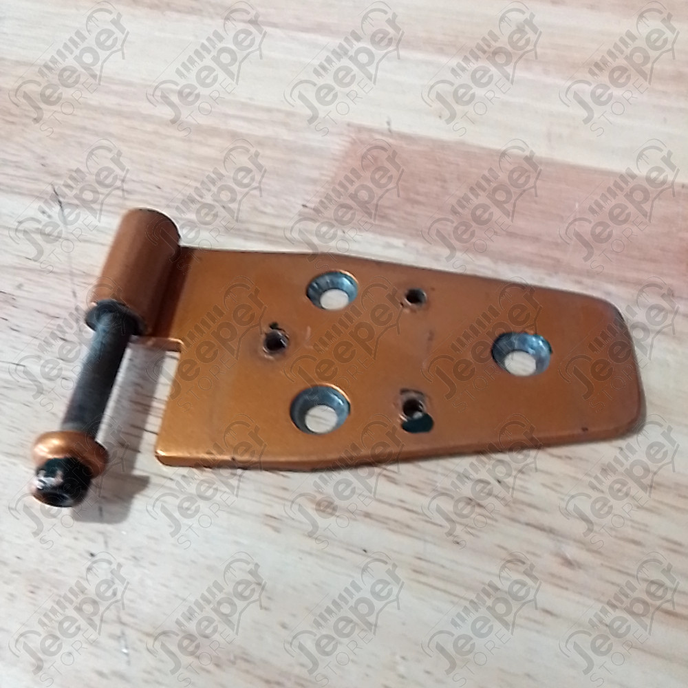 Occasion : Charnière de porte gauche orange pour Jeep CJ7, CJ8, YJ