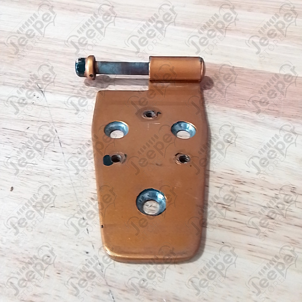 Occasion : Charnière de porte gauche orange pour Jeep CJ7, CJ8, YJ