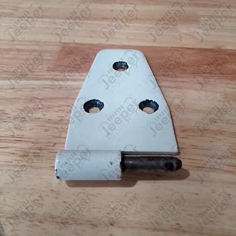 Occasion : Charnière de porte gauche blanche pour Jeep CJ7, CJ8, YJ