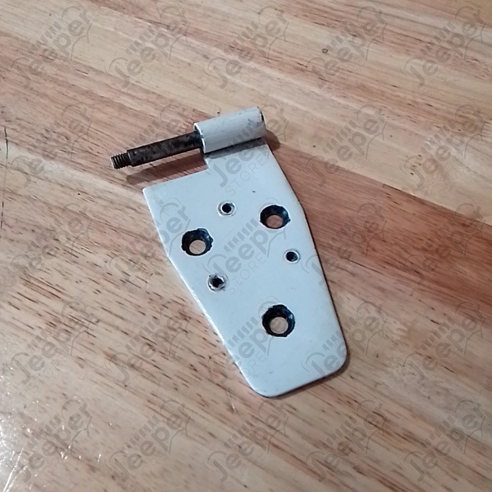 Occasion : Charnière de porte gauche blanche pour Jeep CJ7, CJ8, YJ