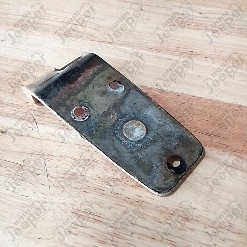 Occasion : Charnière de porte gauche blanche pour Jeep CJ7, CJ8, YJ