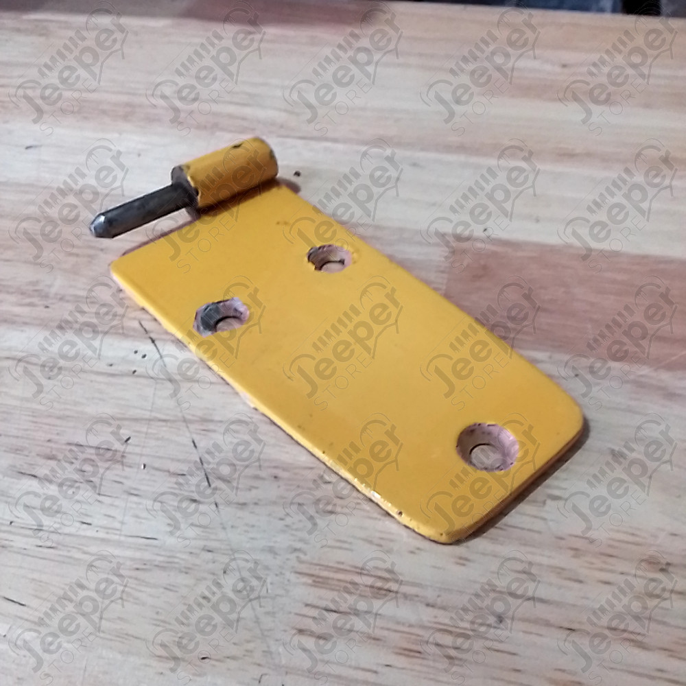 Occasion : Charnière de porte gauche jaune pour Jeep CJ7, CJ8, YJ