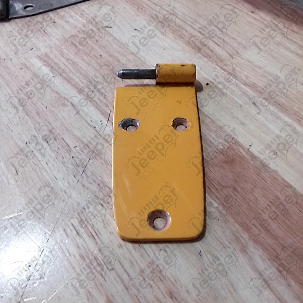 Occasion : Charnière de porte gauche jaune pour Jeep CJ7, CJ8, YJ