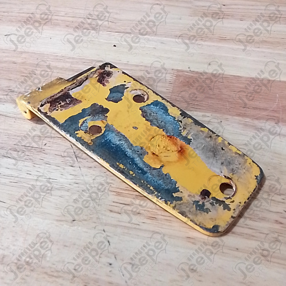 Occasion : Charnière de porte gauche jaune pour Jeep CJ7, CJ8, YJ