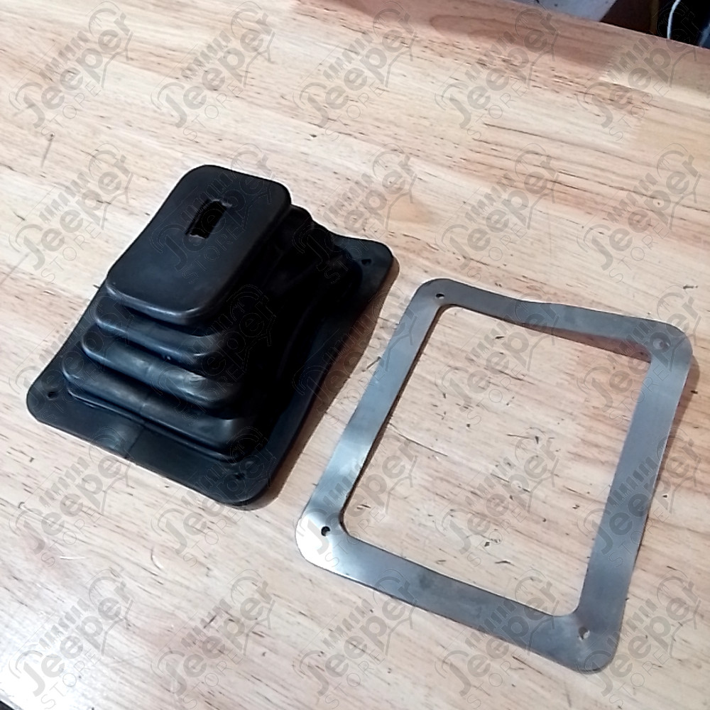Occasion : Soufflet de levier de vitesse + entretoise pour boire automatique pour Jeep CJ7
