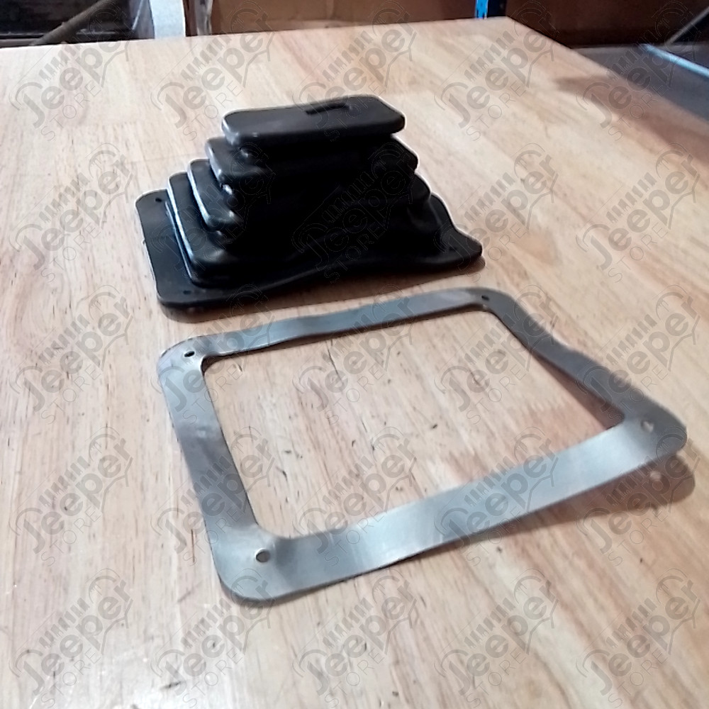 Occasion : Soufflet de levier de vitesse + entretoise pour boire automatique pour Jeep CJ7