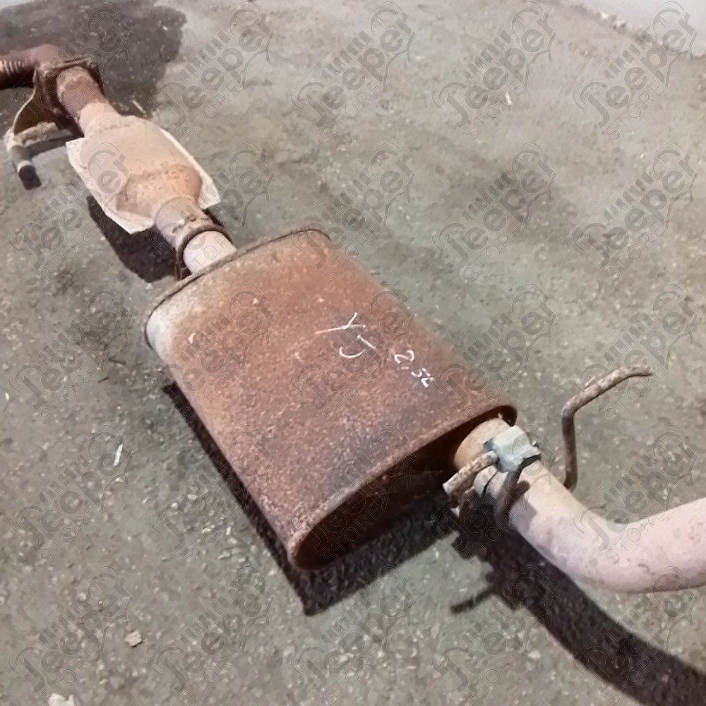 Occasion : Ligne d'échappement pour 2.5L pour Jeep Wrangler YJ