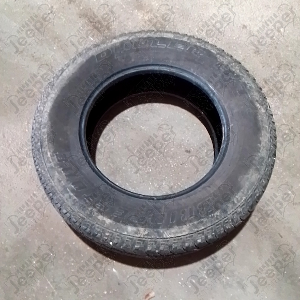 Occasion : Lot de 4 pneus BRIDGESTONE DUELER 255/70R18 pour Jeep Wrangler JK