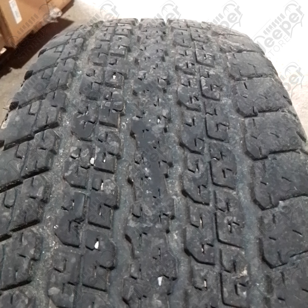 Occasion : Lot de 4 pneus BRIDGESTONE DUELER 255/70R18 pour Jeep Wrangler JK