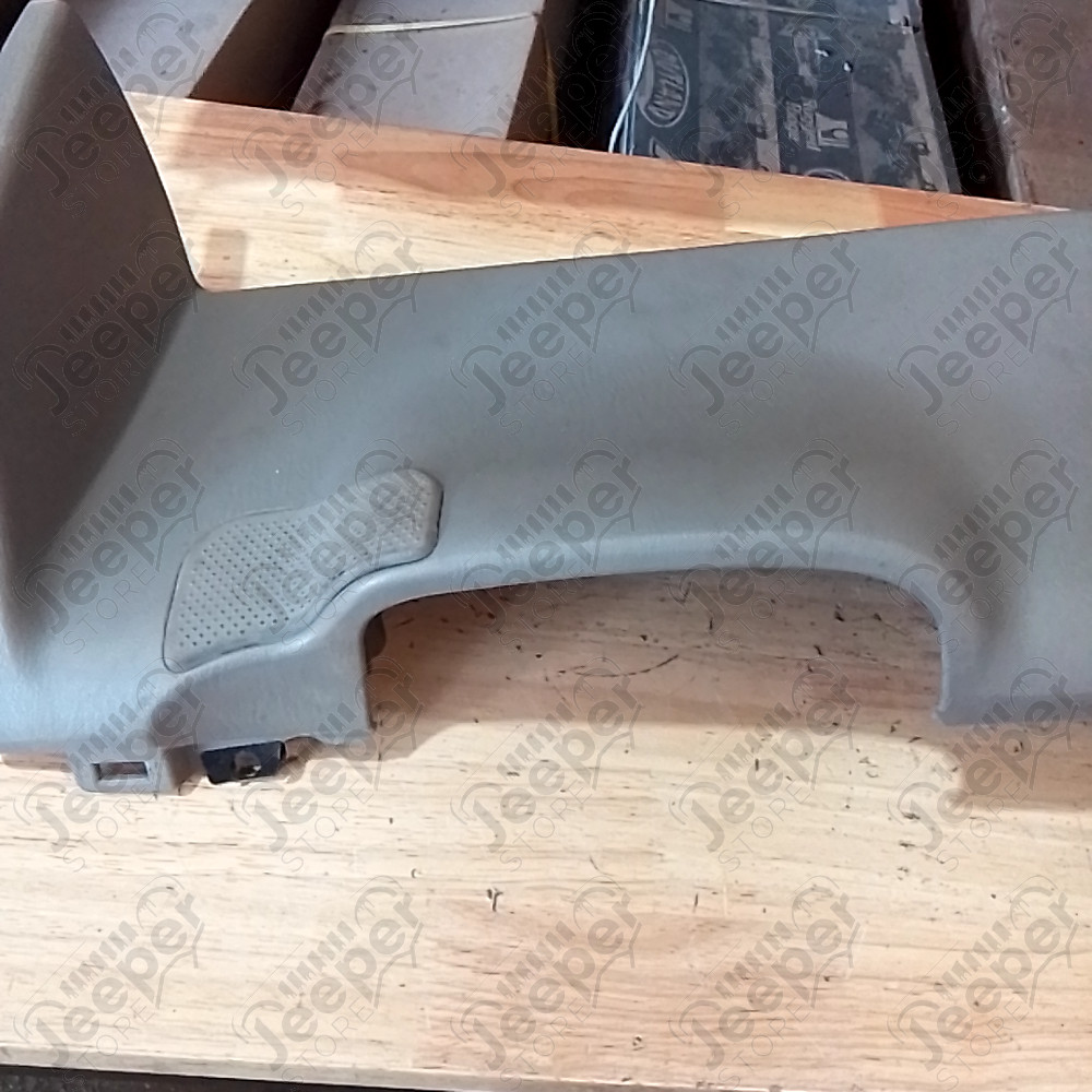 Occasion : Panneau plastique gris sous volant pour Jeep Grand Cherokee WJ, WG