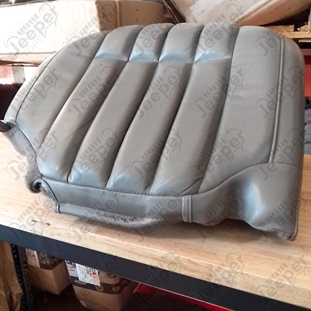 Occasion : Assise banquette arrière gauche 1/3 grise en cuir pour Jeep Grand Cherokee WJ, WG