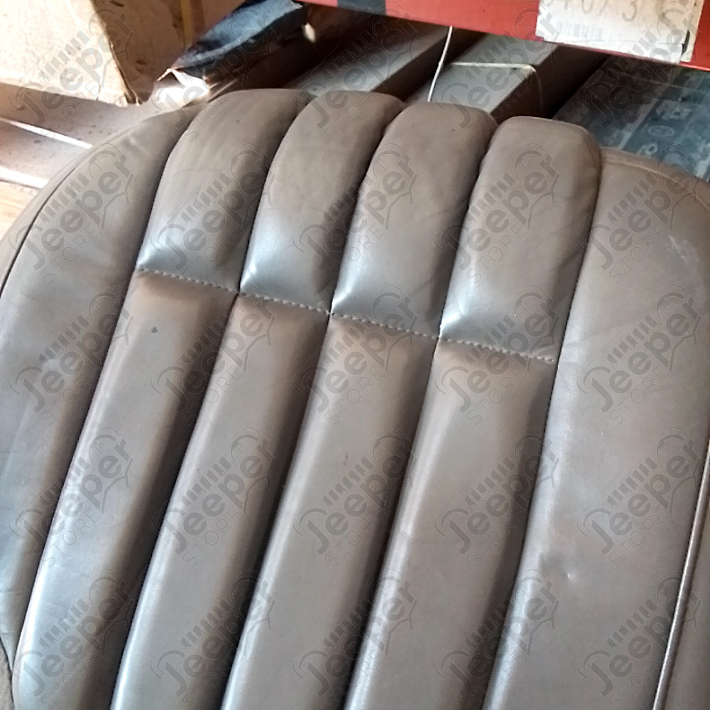 Occasion : Assise banquette arrière gauche 1/3 grise en cuir pour Jeep Grand Cherokee WJ, WG