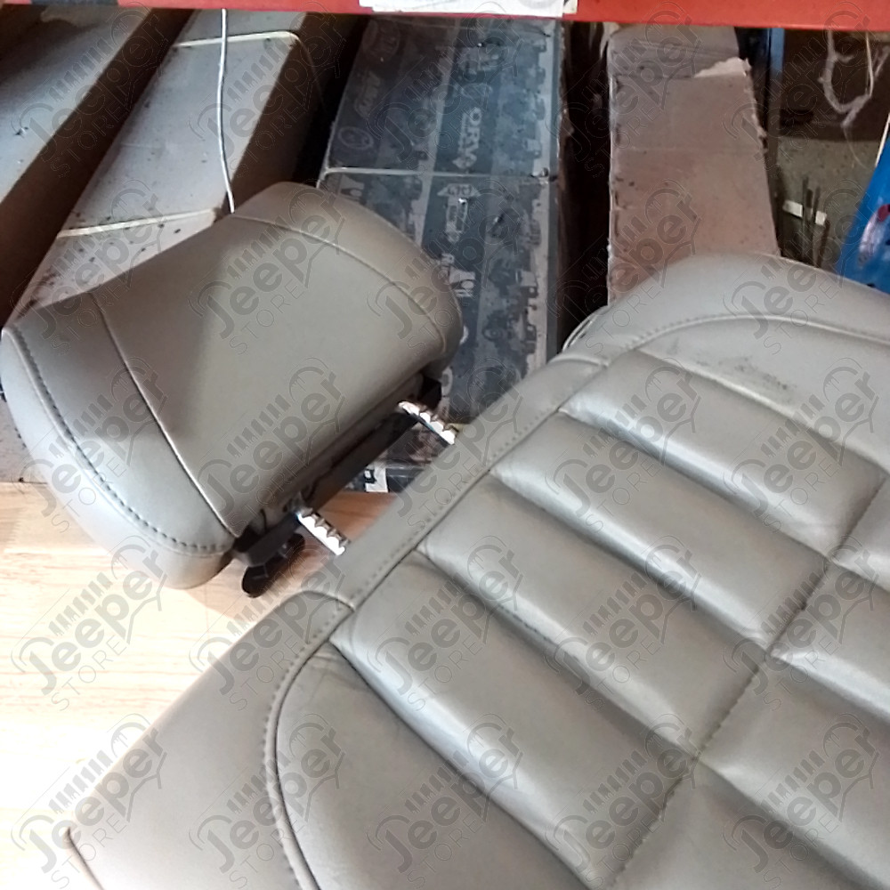 Occasion : Dossier de banquette arrière gauche 1/3 en cuir gris pour Jeep Grand Cherokee WJ, WG