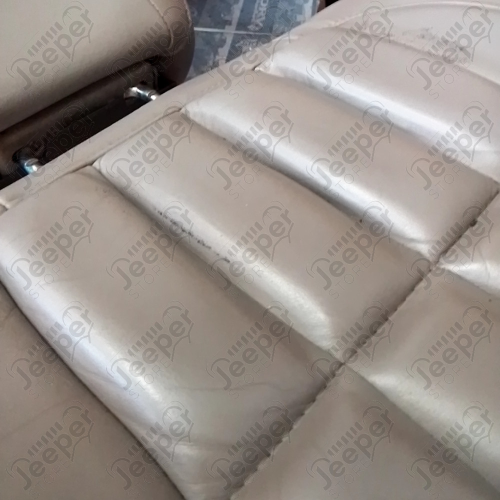 Occasion : Dossier de banquette arrière gauche 1/3 en cuir gris pour Jeep Grand Cherokee WJ, WG