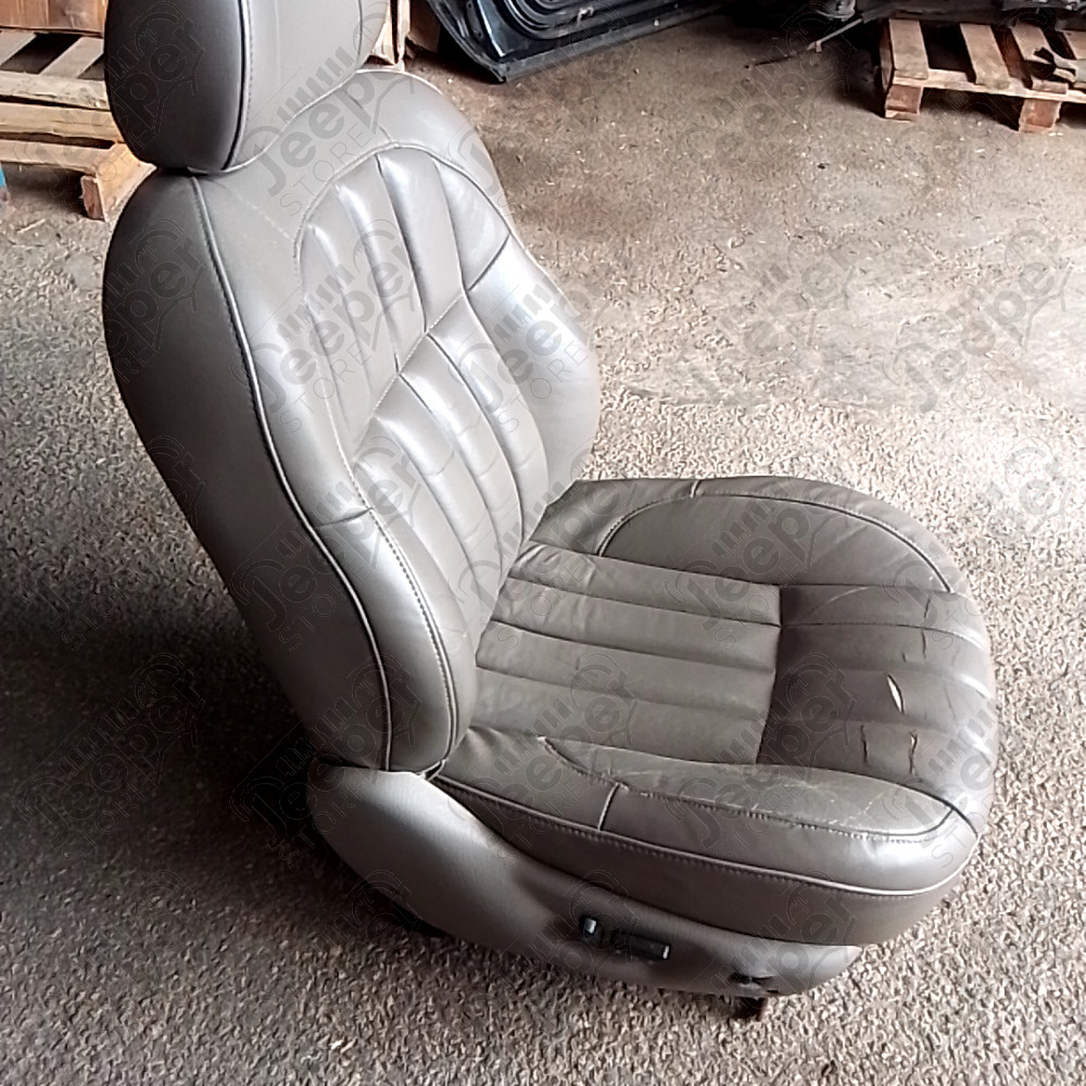 Occasion : Siège passager avant en cuir gris pour Jeep Grand Cherokee WJ, WG