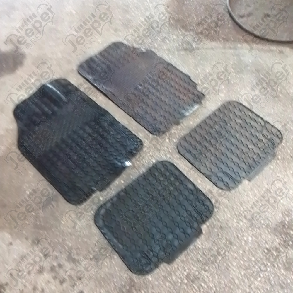 Occasion : Lot de 4 tapis caoutchouc pour Jeep Grand Cherokee WJ, WG