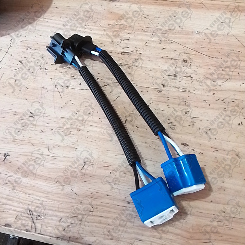 Occasion : Lot de 2 phares avant ronds à LED de 7" pour Jeep CJ6, CJ7, CJ8, TJ, JK