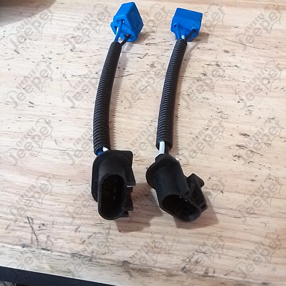 Occasion : Lot de 2 phares avant ronds à LED de 7" pour Jeep CJ6, CJ7, CJ8, TJ, JK