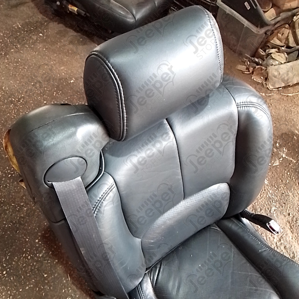 Occasion : Siège avant droit en cuir noir réglable électriquement pour Cadillac Seville STS 4.6L V8 - 32 soupapes - 4 portes - Boite automatique 4 rapports