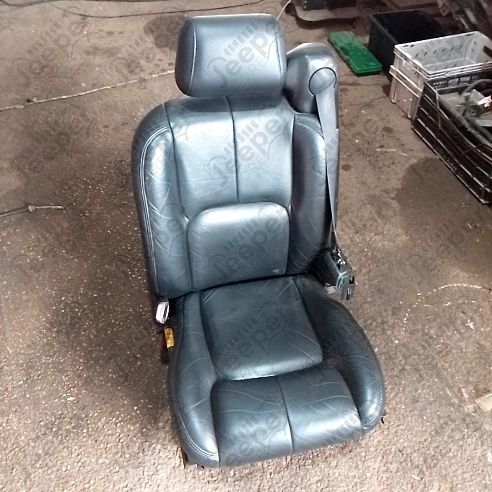 Occasion : Siège avant gauche en cuir noir réglable électriquement pour Cadillac Seville STS 4.6L V8 - 32 soupapes - 4 portes - Boite automatique 4 rapports