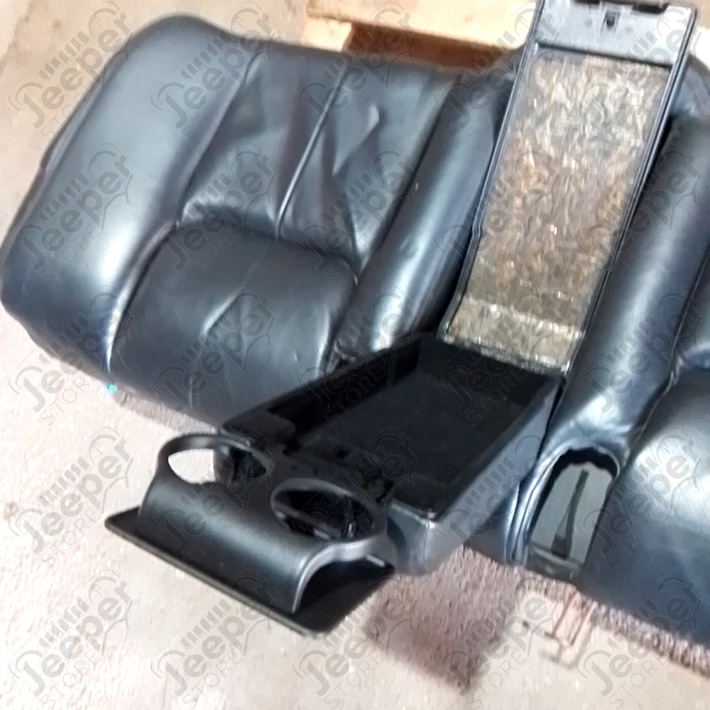 Occasion : Dossier de banquette arrière en cuir noir pour Cadillac Seville STS 4.6L V8 - 32 soupapes - 4 portes - Boite automatique 4 rapports