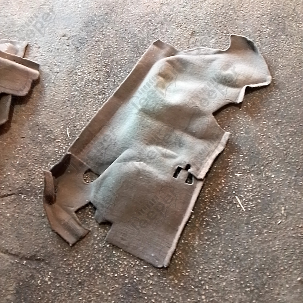 Occasion : Lot de moquettes (avant + arrière+ coffre) pour Jeep Wrangler YJ