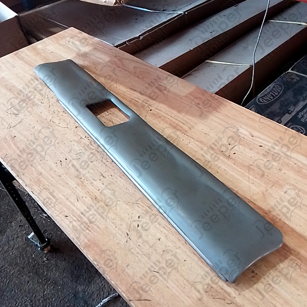 Occasion : Panneau de porte supérieur intérieur en cuir gris coté gauche pour Jeep CJ7, CJ8, YJ