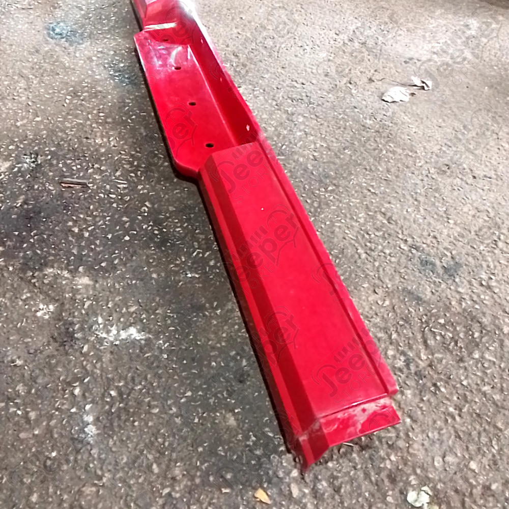 Occasion : Recouvre marche pied latéral droit rouge pour Jeep Wrangler YJ