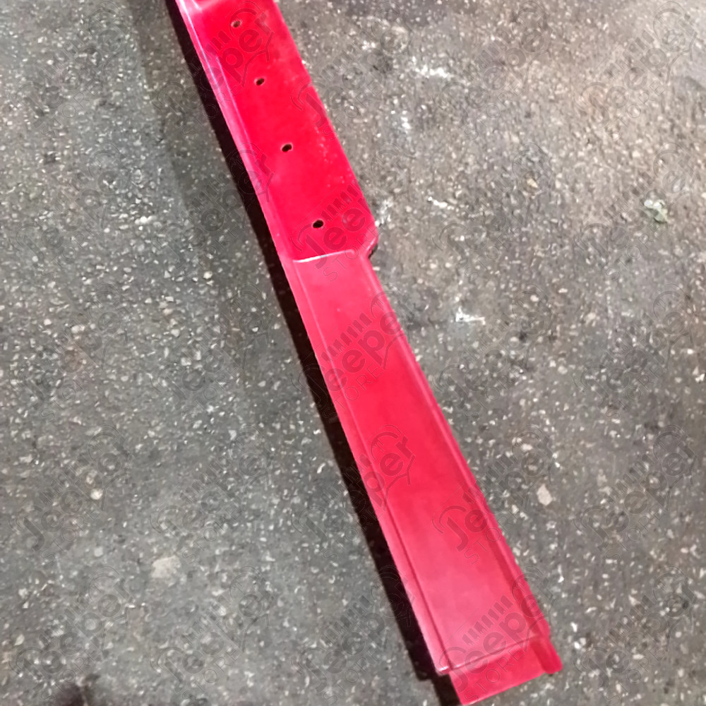 Occasion : Recouvre marche pied latéral gauche rouge pour Jeep Wrangler YJ