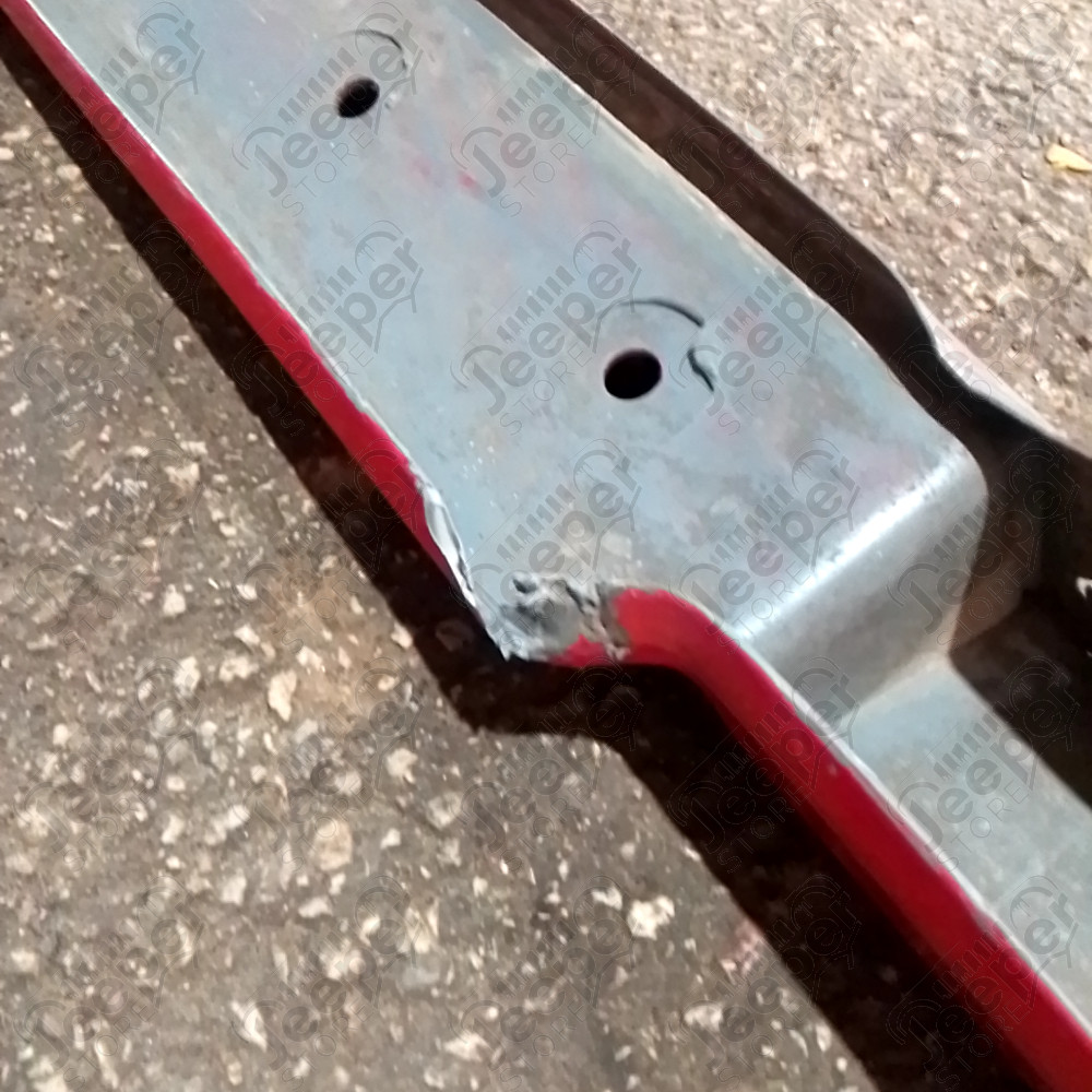 Occasion : Recouvre marche pied latéral gauche rouge pour Jeep Wrangler YJ